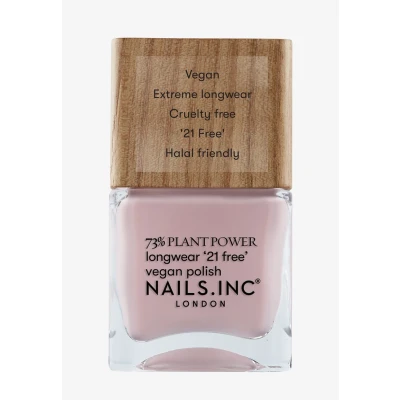 Afbeelding van Nails Inc MANI MEDITATION Plant Power veganistische nagellak 73% plantaardige basis, 100% veganistisch en dierproefvrij perfecte manicure, zacht stoffig roze voor een
