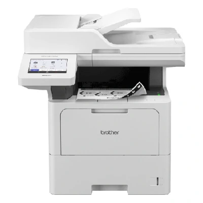 Image de Brother MFC L6710DW Imprimante multifonctions Noir et blanc laser A4/Legal (support) jusqu&#039;à 50 ppm (copie) (impression) 520 feuilles 33.6 Kbits/s USB 2.0, Gigabit LAN, Wi Fi(n)