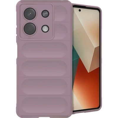 Afbeelding van iMoshion Hoesje Geschikt voor Xiaomi Redmi Note 13 (5G) Siliconen EasyGrip Backcover Paars
