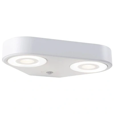 Afbeelding van Paulmann Silma 94868 LED buitenlamp met bewegingsmelder (wand) 11 W Wit