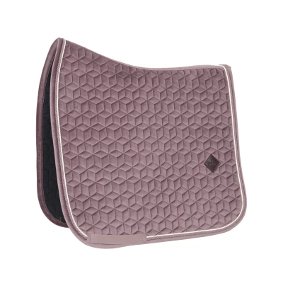 Image de Kentucky Tapis de Selle velours Dressage Lilas