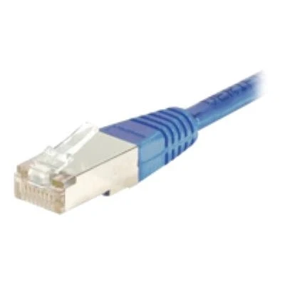 Image de Cordon RJ45 patch FTP CAT 6 Bleu 50 m