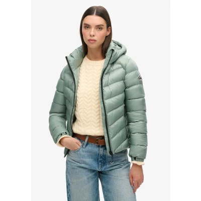 Afbeelding van Fuij Winterjas Dames Light Jade Green 300 10 Groen Jassen