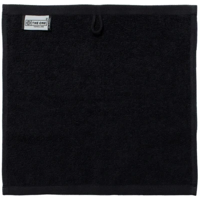 Afbeelding van The One Towelling gastendoekje 30x30 Zwart