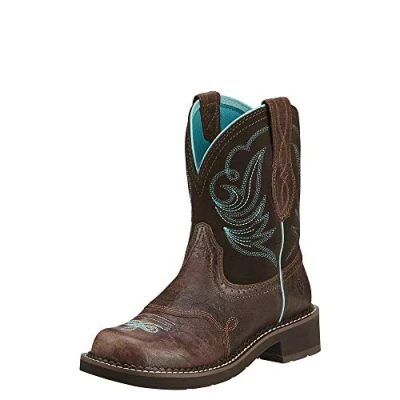 Afbeelding van ARIAT Western Heritage Dapper Fatbaby leren dameslaarzen, Bruin