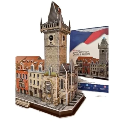 Afbeelding van CubicFun 3D puzzel Astronomische klok Praag Tsjechië Oude stad van