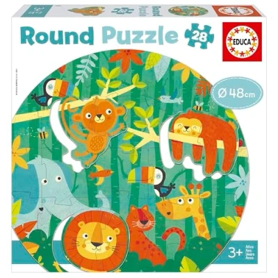 Afbeelding van De Jungle Vorm puzzel