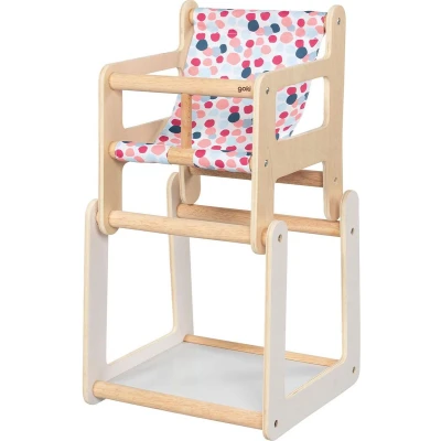 Afbeelding van Goki Houten Poppenstoel met Tafel 2in1
