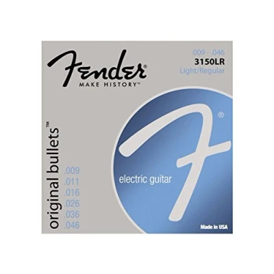 Afbeelding van Fender E snaren O.Bullet 3150LR 9 46 Pure nikkel Elektrische gitaarsnaren
