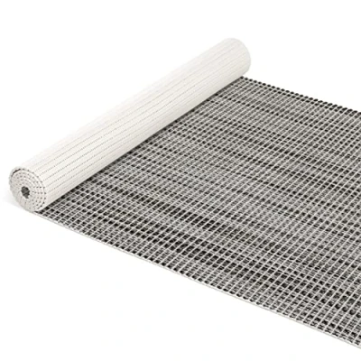 Afbeelding van ANRO Badmat van zacht schuim, antislip, 100 x 65 cm, effen grijs