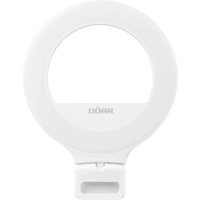 Afbeelding van DÖRR Business LED Selfie Ringlicht SLR 13 ringlamp Aantal LEDs: 80 Bi Color