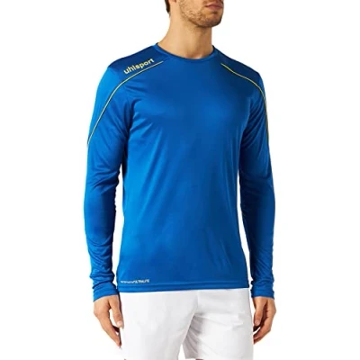 Afbeelding van Uhlsport Stream 22 Voetbalshirt Lange Mouw Kinderen Royal / Geel Maat: 152