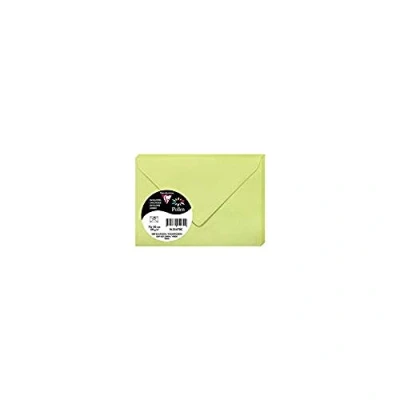 Image de Paquet de 20 enveloppes Pollen 75x100mm Vert Bourgeon 120g