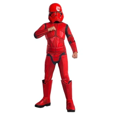 Afbeelding van Rubie&#039;s Verkleedkleding Sith Trooper Deluxe Jongens Rood Maat M