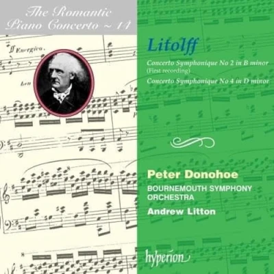 Afbeelding van Peter Donohoe, Bournemouth Symphony Orchestra, Andrew Litton Litolff: Romantic Piano Concerto Vol.14 (CD)