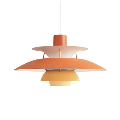 Afbeelding van Louis Poulsen PH 5 Hanglamp 28,5 X Ø50 Cm Orange