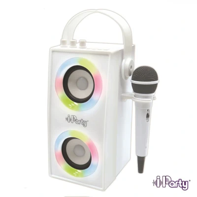 Afbeelding van Draagbare Bluetooth lichtluid Speaker met microfoon iParty 3380743084428