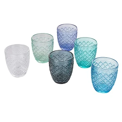 Afbeelding van Villa d&#039;Este Home Tivoli Castle Waterglazen, 275 ml, oceaanglas, 6 stuks