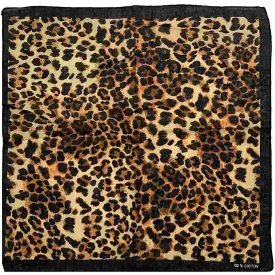 Afbeelding van Zac&#039;s Alter Ego Leopard print Bandana Bruin