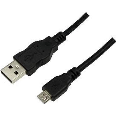 Afbeelding van LogiLink USB kabel 2.0 A stekker, micro B stekker 0.60 m Zwart CU0057