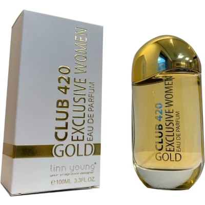 Afbeelding van Linn Young Club 420 Gold Exclusive Women Eau de parfum 100ML