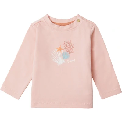 Afbeelding van Noppies Meisje Longsleeve Caroline Peach Beige 62