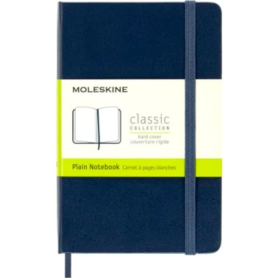 Afbeelding van Moleskine Notitieboek, Ft 9 X 14 Cm, Effen, Harde Cover, 192 Blad, Saffier Notitieboek