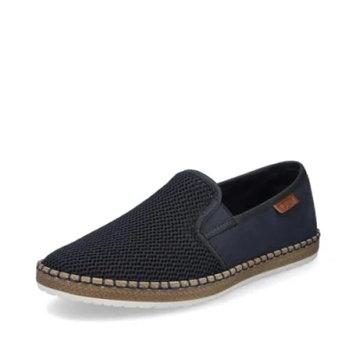 Image de Rieker Pantoufles pour homme B5265, Bleu 14., 41 EU