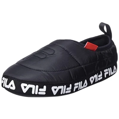 Afbeelding van Fila Comfider Unisex Pantoffels, Heren, Maat: 45, Black Textiel