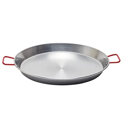 Afbeelding van Garcima La Ideal Paella pan van gepolijst staal, 46 cm