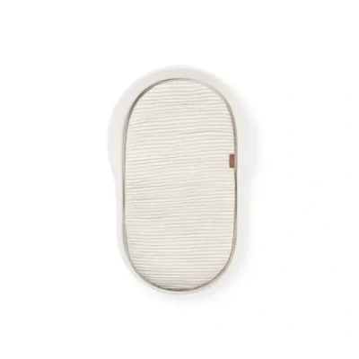 Afbeelding van Quax Natural Waskussen Inlegkussen Stripes Beige