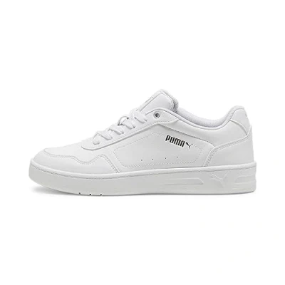 Afbeelding van PUMA Korte stijlvolle damessneakers, WHITE SILVER