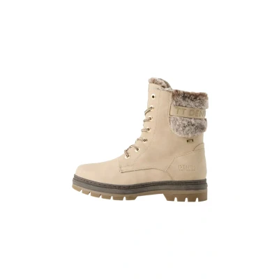 Afbeelding van TOM Tailor Denim Snowboots, Dames, Maat: 37, Dk cream Pu
