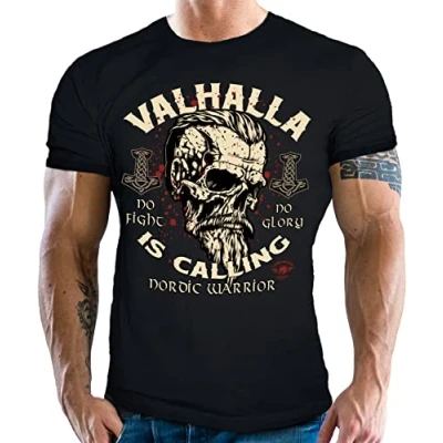 Afbeelding van T shirt voor fans van Nordmann Viking, Warrior