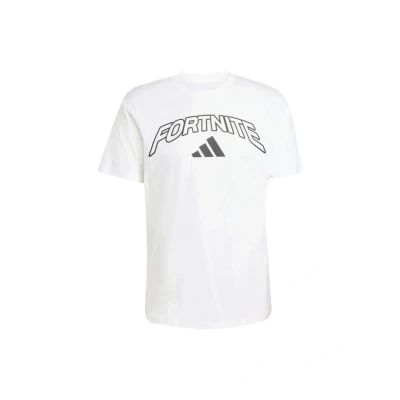 Afbeelding van adidas Sportswear X Fortnite Logo Graphic T shirt Heren Wit S