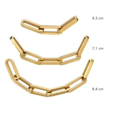 Afbeelding van Ketting Connect iXXXi 8,4 cm Goud