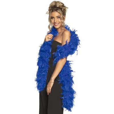 Afbeelding van Boland Boa 80 g Blauw Volwassenen Unisex Showgirl Glitter and Glamour