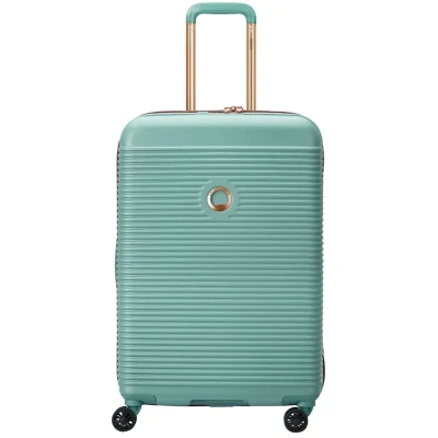 Afbeelding van Delsey Freestyle 4 Wheel Trolley 67 pistache Harde Koffer