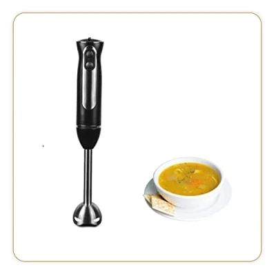 Afbeelding van LITTLE BALANCE 8459 Speed Inox 600, staafmixer, 8 snelheden, turbo, spatwaterdicht, 600 W, roestvrij staal