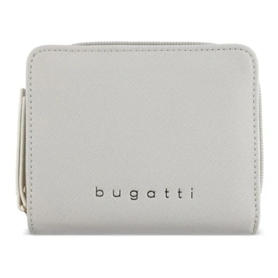 Afbeelding van bugatti portemonnee Ella Zip Around Wallet Beige Saffiano