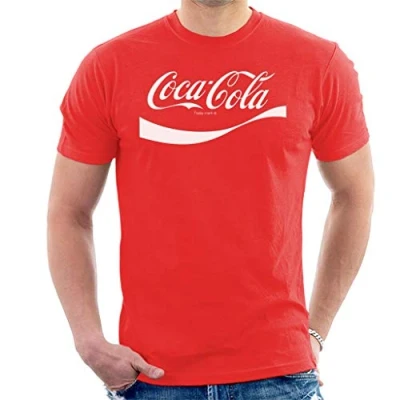 Afbeelding van Coca Cola Drink 1886 T shirt voor heren, Rood