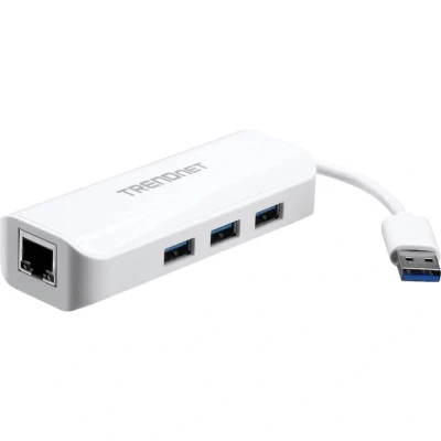 Afbeelding van TrendNet USB 2.0 Adapter [1x 1x ] TU3 ETGH3 0.10 m