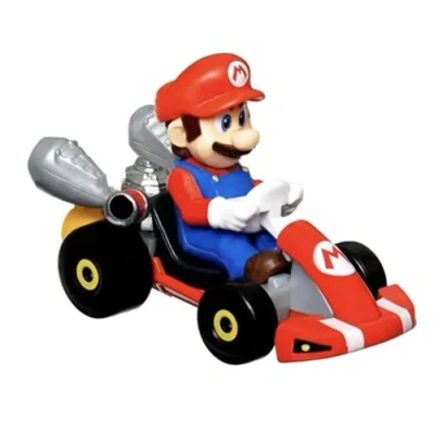 Afbeelding van Die Cast Mario Kart versie Super Bros The Movie Model 1:64 Lengte 5 cm