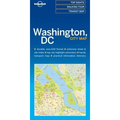 Afbeelding van Lonely Planet City Map Washington, DC