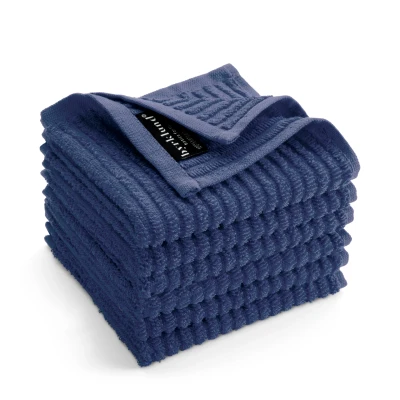 Afbeelding van Byrklund Vaatdoek Clean &amp; Shiny Blauw 6 stuks