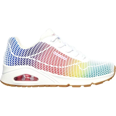 Afbeelding van Skechers Sneakers laag, Dames, Maat: 37, Weiß Kunststof