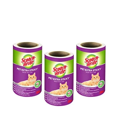 Afbeelding van Scotch Brite Set van 3 navulverpakkingen voor extra kleverige borstelrollen