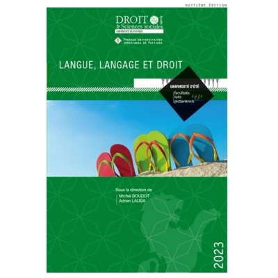 Image de Langue, langage et droit