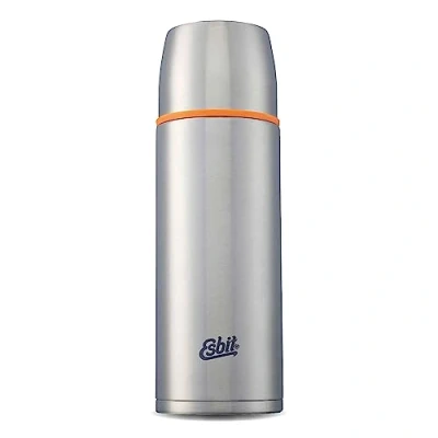 Afbeelding van Esbit Classic roestvrijstalen thermosfles, 1000 ml, voor warme en koude dranken, thermosfles met 2 gobel