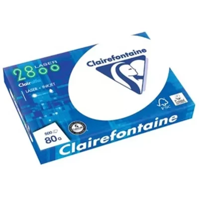 Afbeelding van Clairefontaine Clairalfa Printpapier Ft A3, 80 G, Pak Van 500 Vel Wit A3